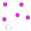 BT001-P-Roxo_1 Bolinha Tailandesa em Acrílico com corda em Silicone Tamanho P Êxtase