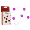 BT001-P-Roxo_2 Bolinha Tailandesa em Acrílico com corda em Silicone Tamanho P Êxtase