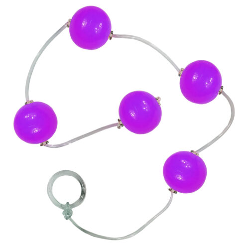 BT003-G-Roxo_1 Bolinha Tailandesa em Acrílico com corda em Silicone Tamanho G Êxtase
