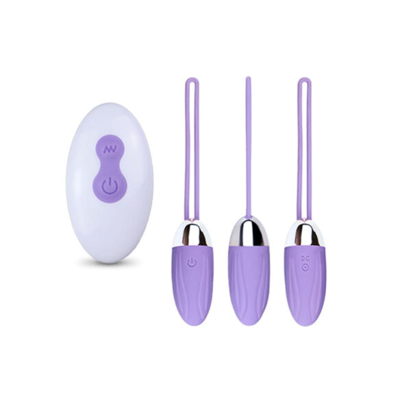 BW011D-Lilas_3 Cápsula Vibratória com 10 Modos de Vibração com Controle Remoto sem fio Vip Mix