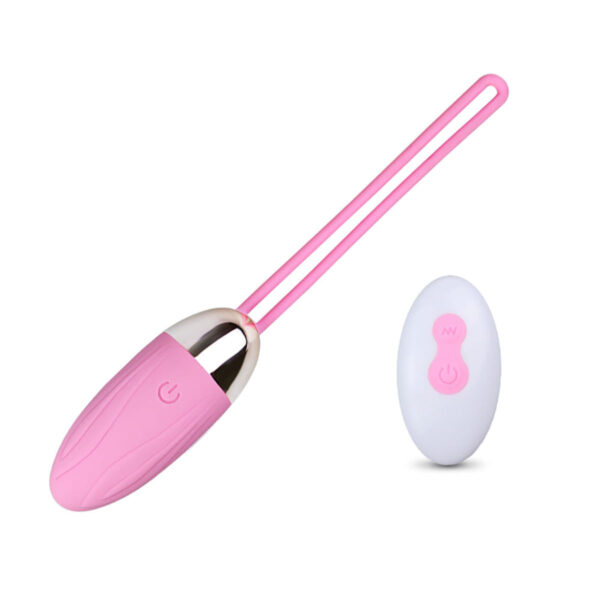BW011D-Rosa_1 Cápsula Vibratória com 10 Modos de Vibração com Controle Remoto sem fio Vip Mix