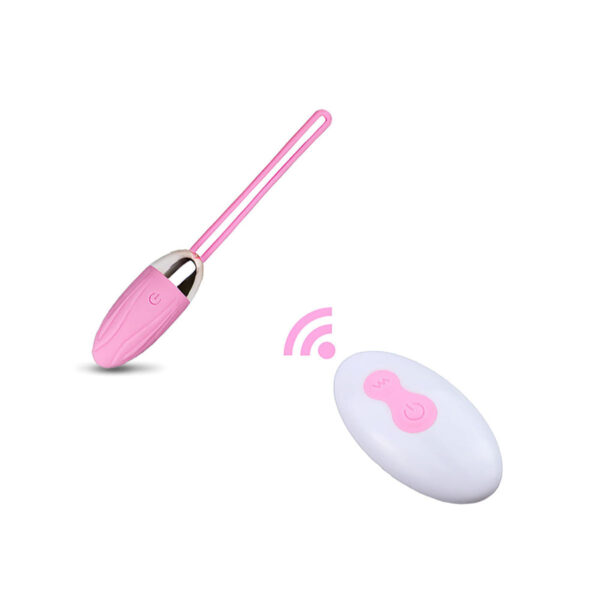 BW011D-Rosa_2 Cápsula Vibratória com 10 Modos de Vibração com Controle Remoto sem fio Vip Mix