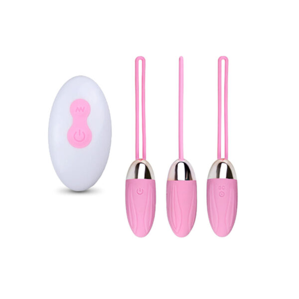 BW011D-Rosa_3 Cápsula Vibratória com 10 Modos de Vibração com Controle Remoto sem fio Vip Mix
