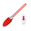 BW011D-Vermelho_1 Cápsula Vibratória com 10 Modos de Vibração com Controle Remoto sem fio Vip Mix