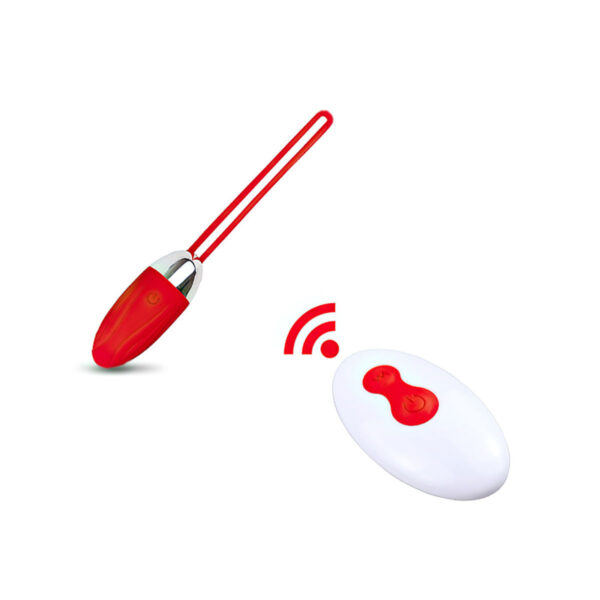 BW011D-Vermelho_2 Cápsula Vibratória com 10 Modos de Vibração com Controle Remoto sem fio Vip Mix