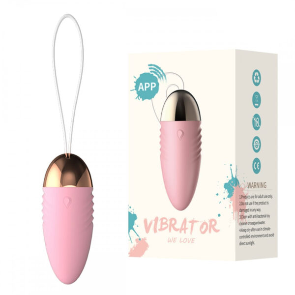 BW037A-Rosa_4 Lilo Vibrador Bullet com Controle Remoto via APP com 10 Modos de Vibração Vip Mix