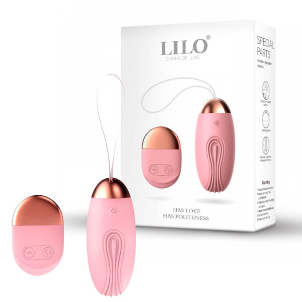 BW038-Rosa_1 Lilo Shape of Love Vibrador Bullet com Controle Remoto Miss Collection