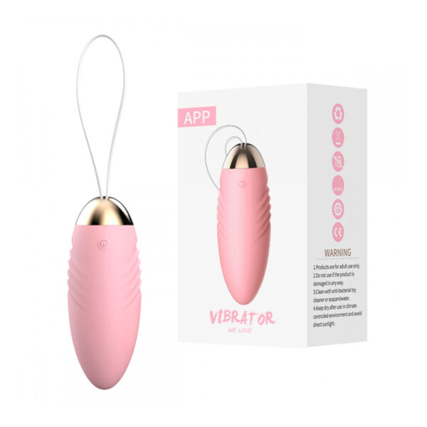 BW058A-Rosa-Claro_2 Lilo Bullet com Controle Remoto via APP com 10 Modos de Vibração Vip Mix