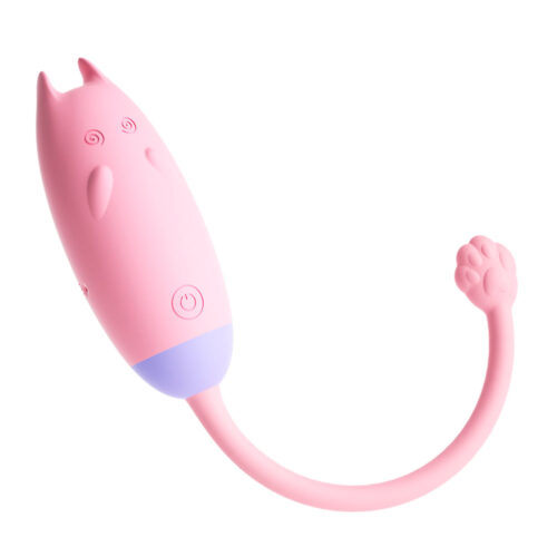 BW069-Rosa_1 Meow Estimulador de Ponto G e Clitóris com Controle por Aplicativo Vip Mix