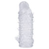 CA010-Transparente_2 Capa Peniana com Saliências Massageadoras Vip Mix - Feel Me Capa Peniana com Saliências Massageadoras Vip Mix