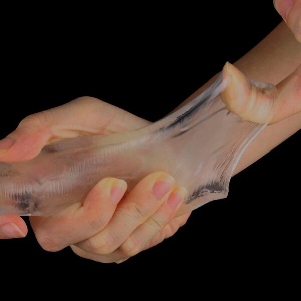 CA066-Transparente_5 Flawless Clear Capa Peniana em Jelly com Saliencias Vip Mix