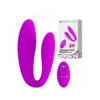 Vibrador para Casal Pretty Love Letitia com 12 Modos de Vibração e Controle Wireless Miss Collection