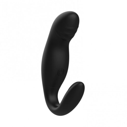 CD022-Preto_1 Imoon Hippocampus Vibrador de Casal com 10 Modos de Vibrações Vip Mix