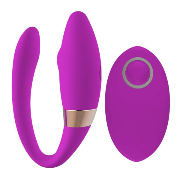 CD031-Roxo_2 Swan Vibrating Egg Vibrador de Luxo para Casal em Silicone Vip Mix