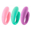 CD033-Verde-Agua_4 Vibrador de Dupla Estimulação Recarregável com 7 Modos de Vibração Vip Mix