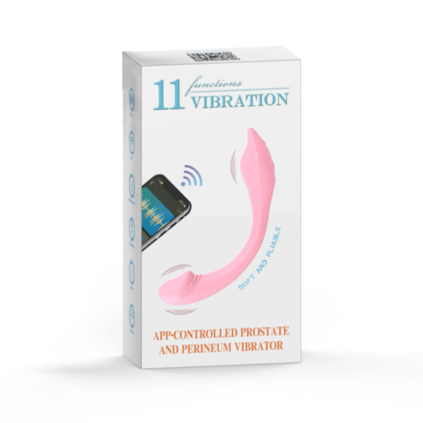 Vibrador para Casal Flexível com 11 Modos de Vibração Vip Mix