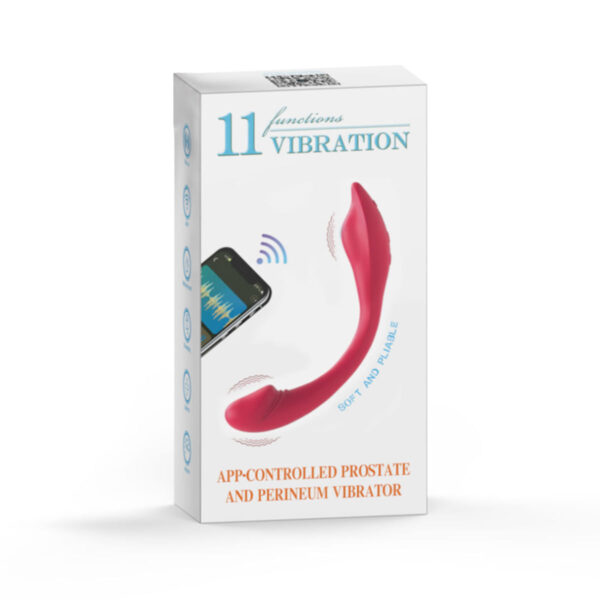 Vibrador para Casal Flexível com 11 Modos de Vibração Vip Mix