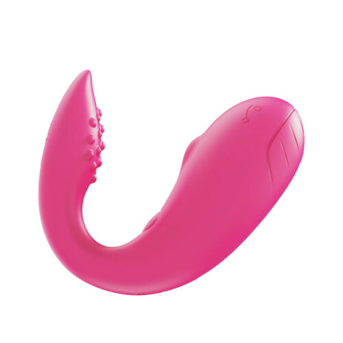 Youvibe Vibrador com Estimulador na Ponta e Controle Via App com 10 Modos de Vibração Vip Mix