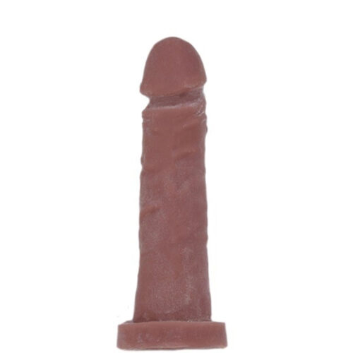 Prótese Peniana Vertebrada Feita em Cyber Skin 17,5 cm x 3,8 cm