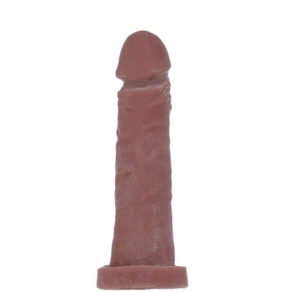 Prótese Peniana Vertebrada Feita em Cyber Skin 17,5 cm x 3,8 cm