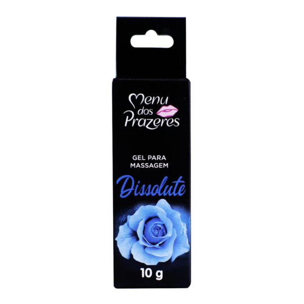 Gel Dissolute Excitante Anal 10g Menu dos Prazeres