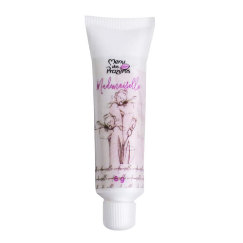 CM080_1 Gel Beijável Vibrador Mademoiselle 8g Menu dos Prazeres