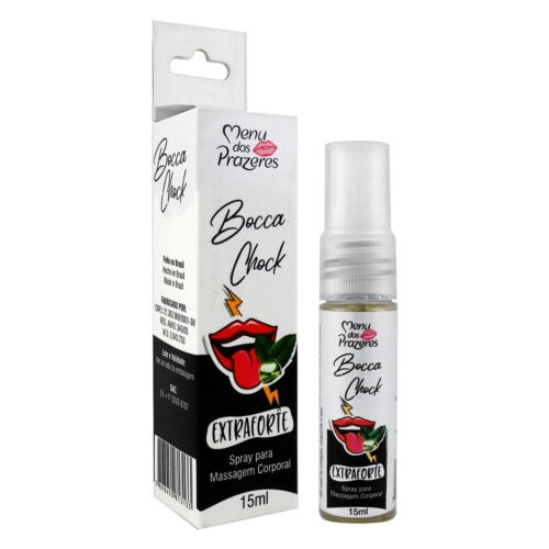 CM084-Extra-Forte_1 Gel Beijável Vibrador Bocca Chock 15g Menu dos Prazeres
