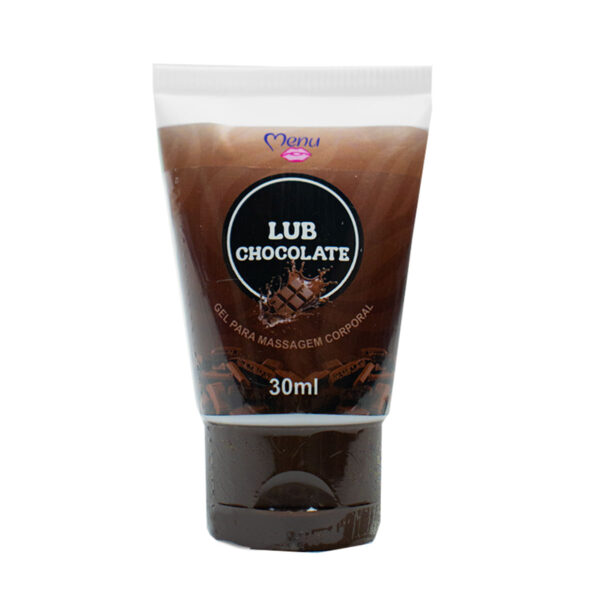 CM117-Chocolate_1 Lubgel Lubrificante à Base de Água com Aroma 30ml Menu dos Prazeres