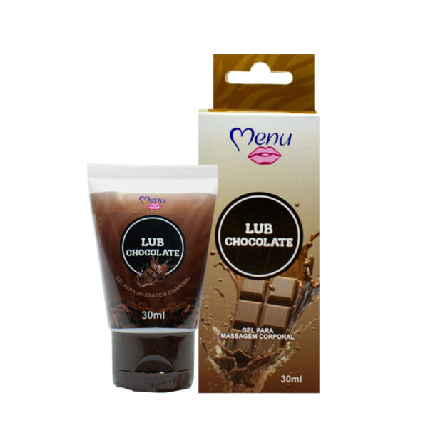 CM117-Chocolate_2 Lubgel Lubrificante à Base de Água com Aroma 30ml Menu dos Prazeres