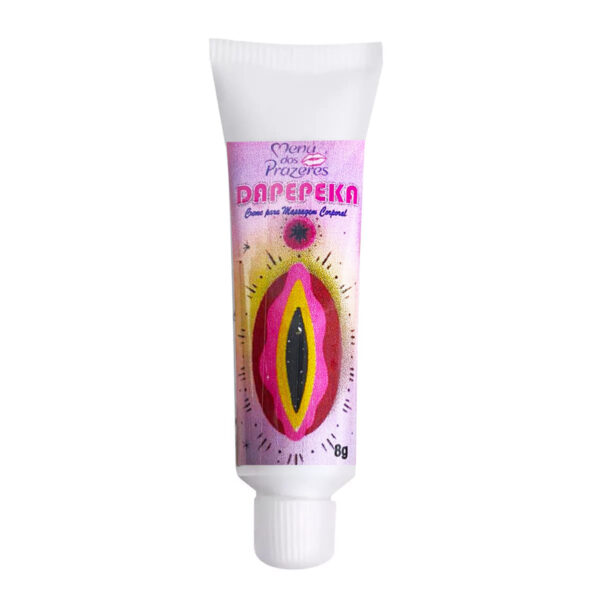 Dapepeka Excitante que Esquenta e Esfria 8g Linha Safadeza Menu dos Prazeres