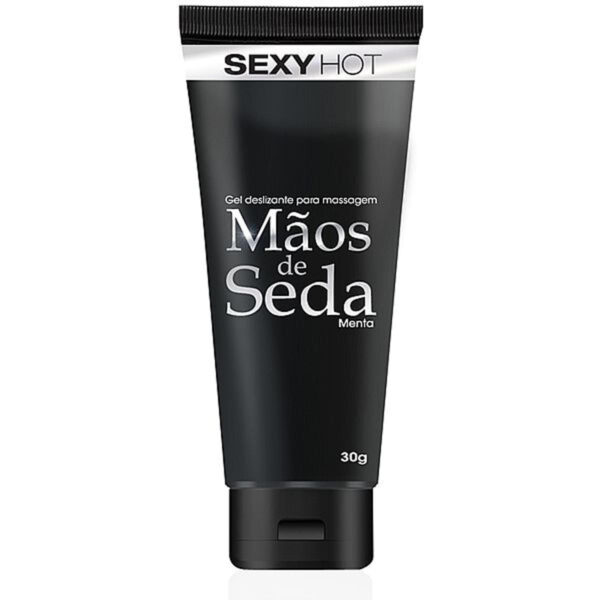 CO236_1 MĂŁos de Seda Gel Deslizante para Massagem Sexy Hot