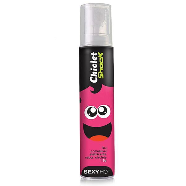CO272-Chiclete_1 Chiclet Shock Gel Beijável Eletrizante 15g Sexy Hot