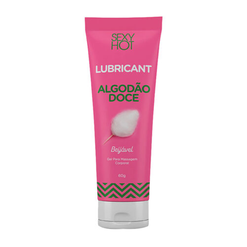 CO413-Algodao-Doce_1 Lubrificant Gel Para Massagem Beijável 60g Sexy Hot