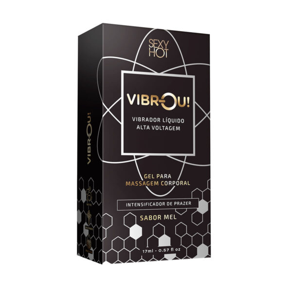 CO468-Mel_2 Vibrou! Vibrador Líquido Intensificador de Prazer Beijável 17 ml Sexy Hot