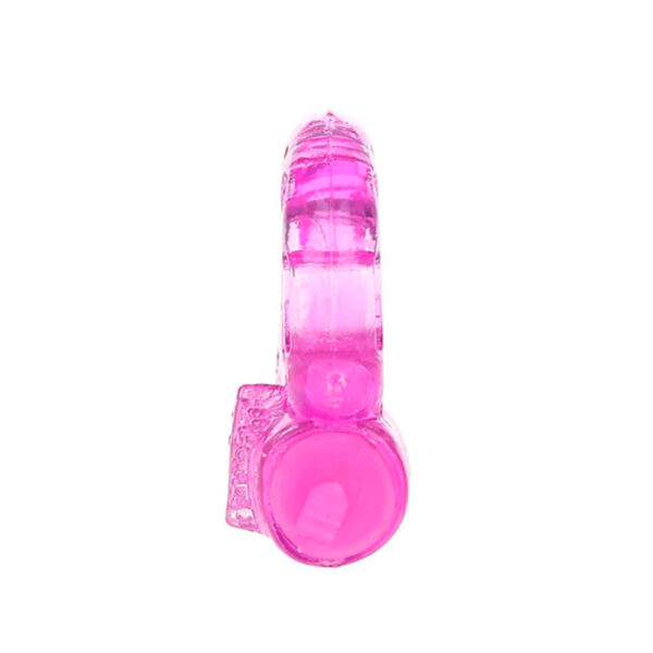 CR-1801_2 Anel Peniano com Cápsula Vibratória em Formato de Borboleta 3R Import