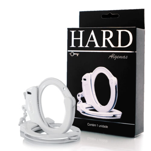 CSA109MB-Branco_1 Algema de Metal com Par de Chaves Hard