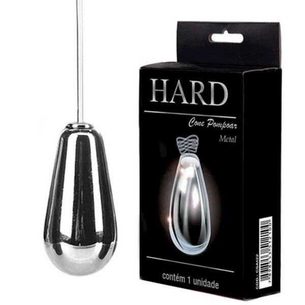 CSA122-20_1 Cone Vaginal de Metal Cromado 20g Hard