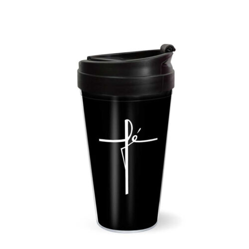 Fé Copo de Viagem 450ml Sude Presentes