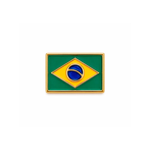 D070-Brasil_1 Pingente Charm Bandeira do Brasil Doce Olhar