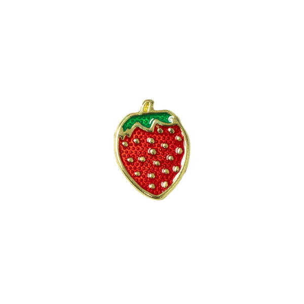 D070-Morango_1 Pingente Decorativo para Lingerie Moranguinho Doce Olhar