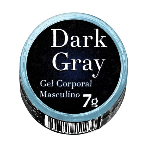 DARKGRAY7_1 Dark Gray Gel Corporal Masculino 7g Garji