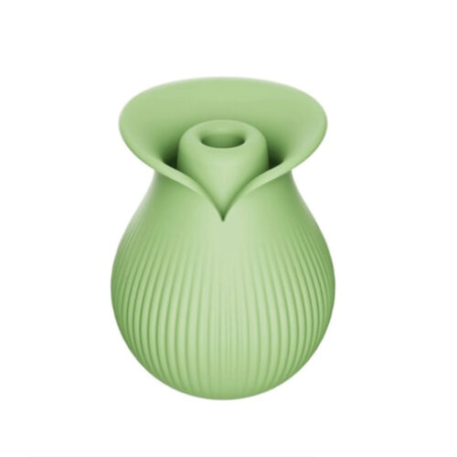 DB-2114-2-Verde_1 Sugador de Clitóris 3 Modos de Sucção e 7 Modos de Vibração com Base de Acrílico Libb