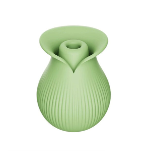 DB-2114-2-Verde_1 Sugador de Clitóris 3 Modos de Sucção e 7 Modos de Vibração com Base de Acrílico Libb