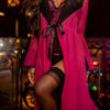Robe Longo com Detalhes em Renda Coleção Infinity Dy Girl