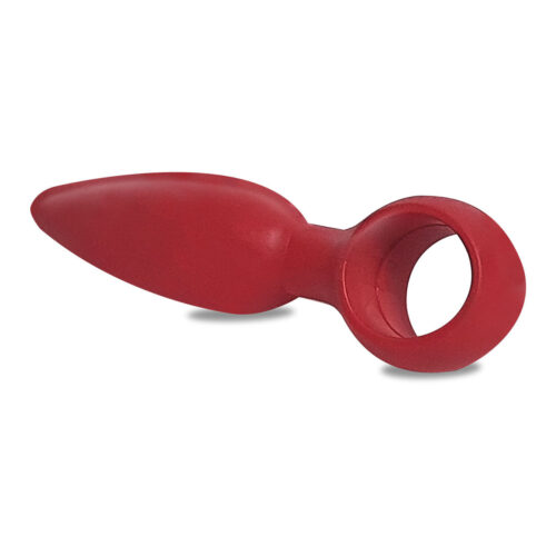 DPCVRM-Vermelho_1 Plug Anal Cônico Diversão ao Cubo