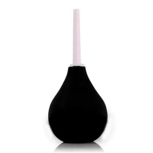 DU001-Preto_1 Ducha Higiênica Anal Com Aplicador Flexível 224ml Vip Mix