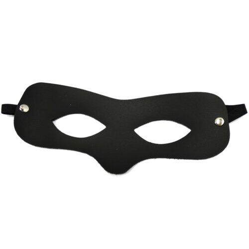 DX1306_1 Máscara Zorro Preta Dominatrixxx