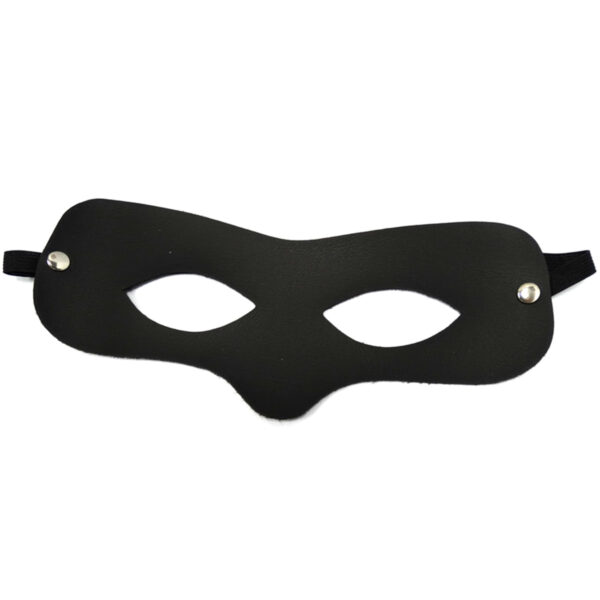 DX1306_1 Máscara Zorro Preta Dominatrixxx