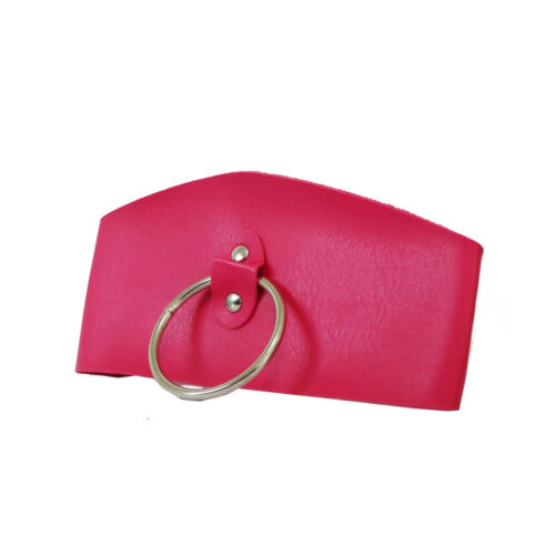 DX1725_1 Coleira Rainha do Sado com Argola na Cor Pink Dominatrixxx