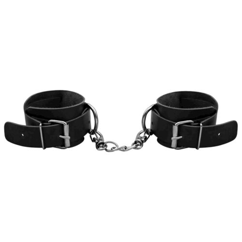 DX1851-Preto_1 Algema Bracelete Proença em Couro Sintético Dominatrixxx